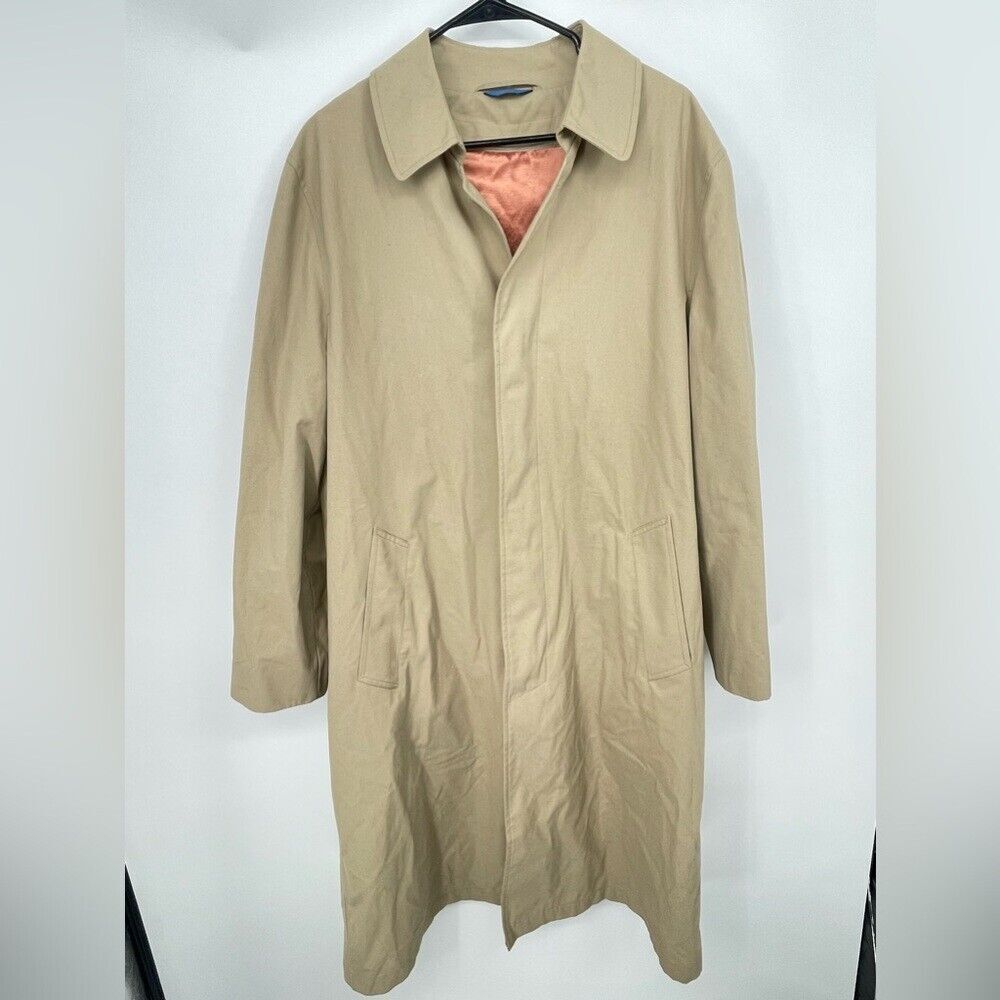 Towncraft‎ Mens trench coat tan size 40R